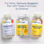 SOLARAY Quercetin con Bromelina y Vitamina C Comprimidos Masticables - 90 Comprimidos