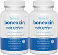 Bonexcin Advanced Bone Support Formula – Calcio, Magnesio, Vitamina D3 y K2 – 90 Cápsulas (Pack de 2)