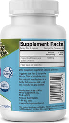 Perfect Acai – 120 Cápsulas – Suplemento Orgánico de Bayas de Acai Liofilizadas