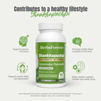 Herbsforever Shankhpushpi (Convolvulus pluricaulis) Extra Strength (20:1) Extract - 60 Cápsulas Vegetarianas