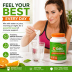 C-Salts Vitamina C en Polvo Bufferizada - 26 oz (735 g) - 272 Porciones