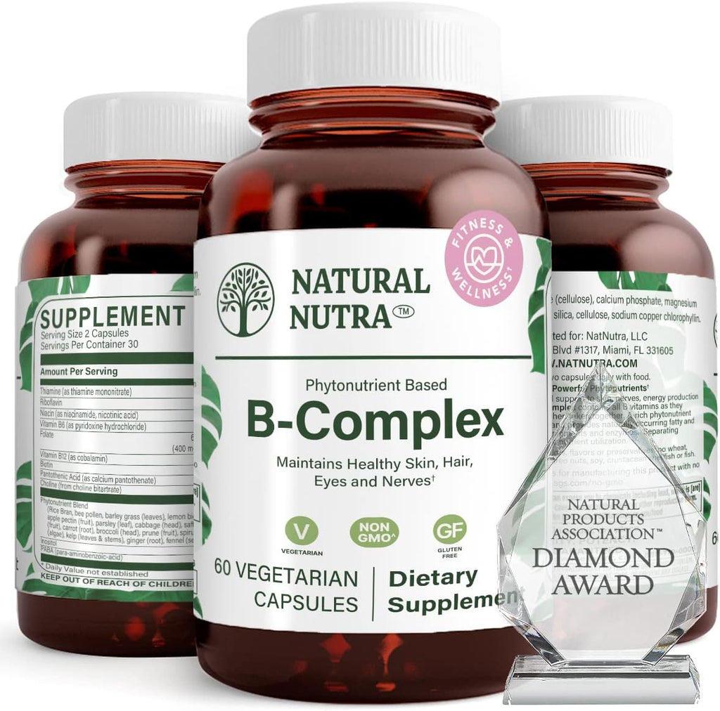 Nutra Complejo B Natural - 120 Cápsulas Vegetarianas