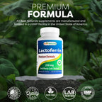 Best Naturals Lactoferrina 250 mg, 60 Cápsulas Vegetales