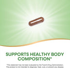 Nature's Way Forskohlii – Extracto Estandarizado con ForsLean 125 mg, 60 Cápsulas Veganas
