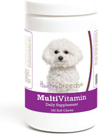 Healthy Breeds Bichon Frise Multivitamínico Masticable para Perros 180 Unidades
