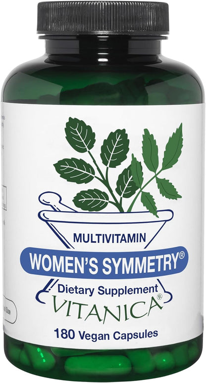 Vitanica Women's Symmetry, Multivitamínico – Ácido fólico metilado (L-5-MTHF): Forma biodisponible del folato que – Image 1