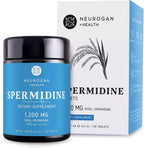 Neurogan Spermidine Supplement - 1200mg - 99% Pureza - 10mg por Porción - 120 Cápsulas