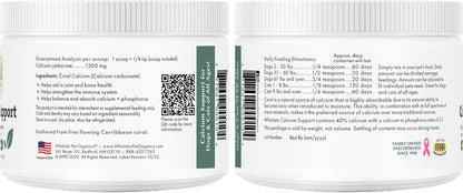 Wholistic Pet Organics Pure Powder Calcium - Calcio en Polvo para Perros y Gatos - 60 Dosis – Image 9