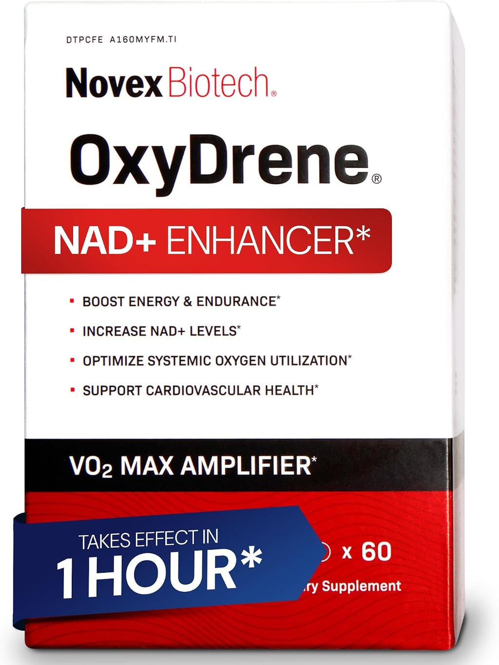 Novex Biotech Oxydrene NAD+ Enhancer - 60 Cápsulas