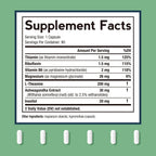 Doctor's Recipes L-Theanine 200 mg con Magnesio Glicinato, Ashwagandha, Inositol y Vitaminas B - 90 Cápsulas