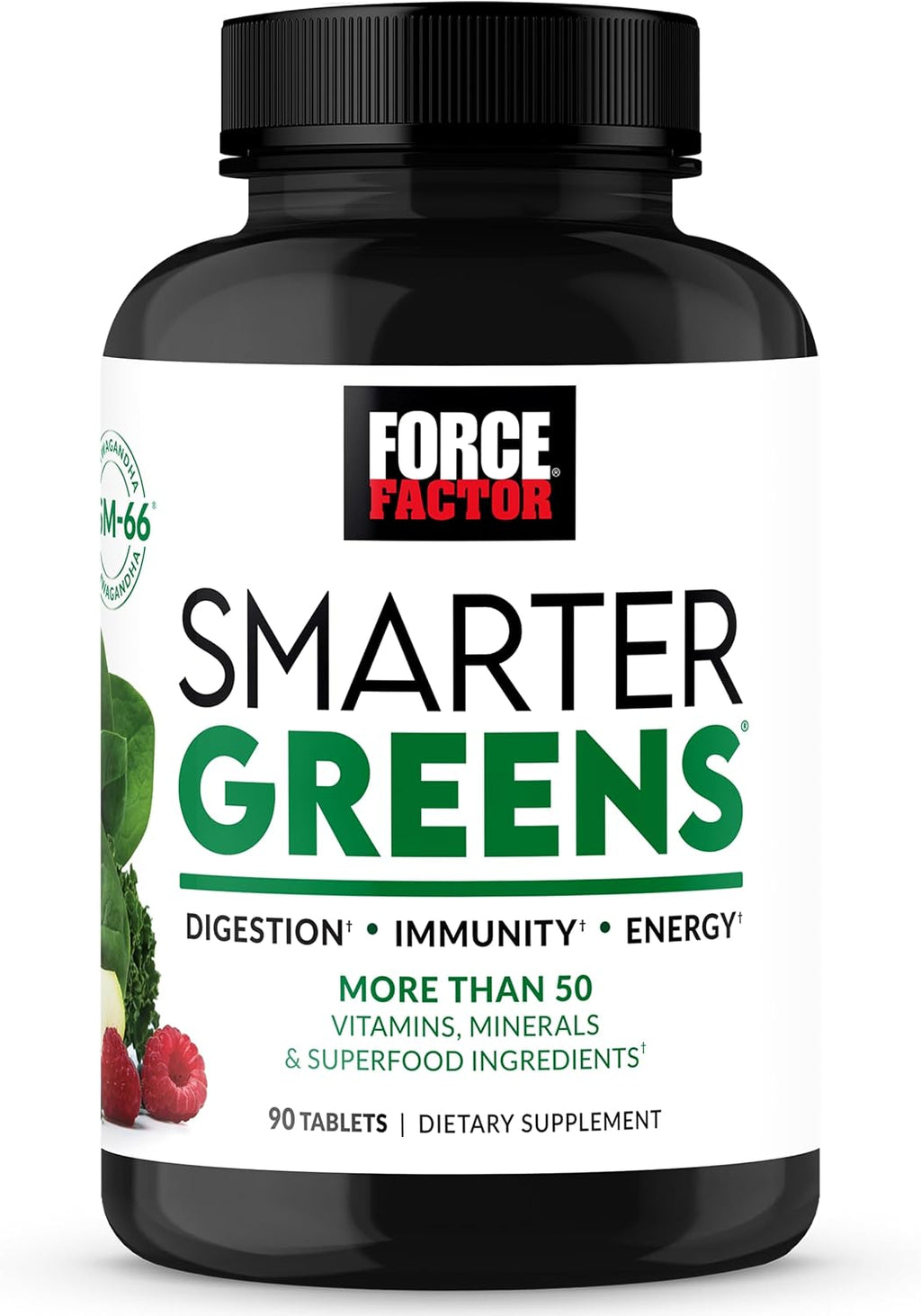 Force Factor Smarter Greens Tablets - 90 Comprimidos