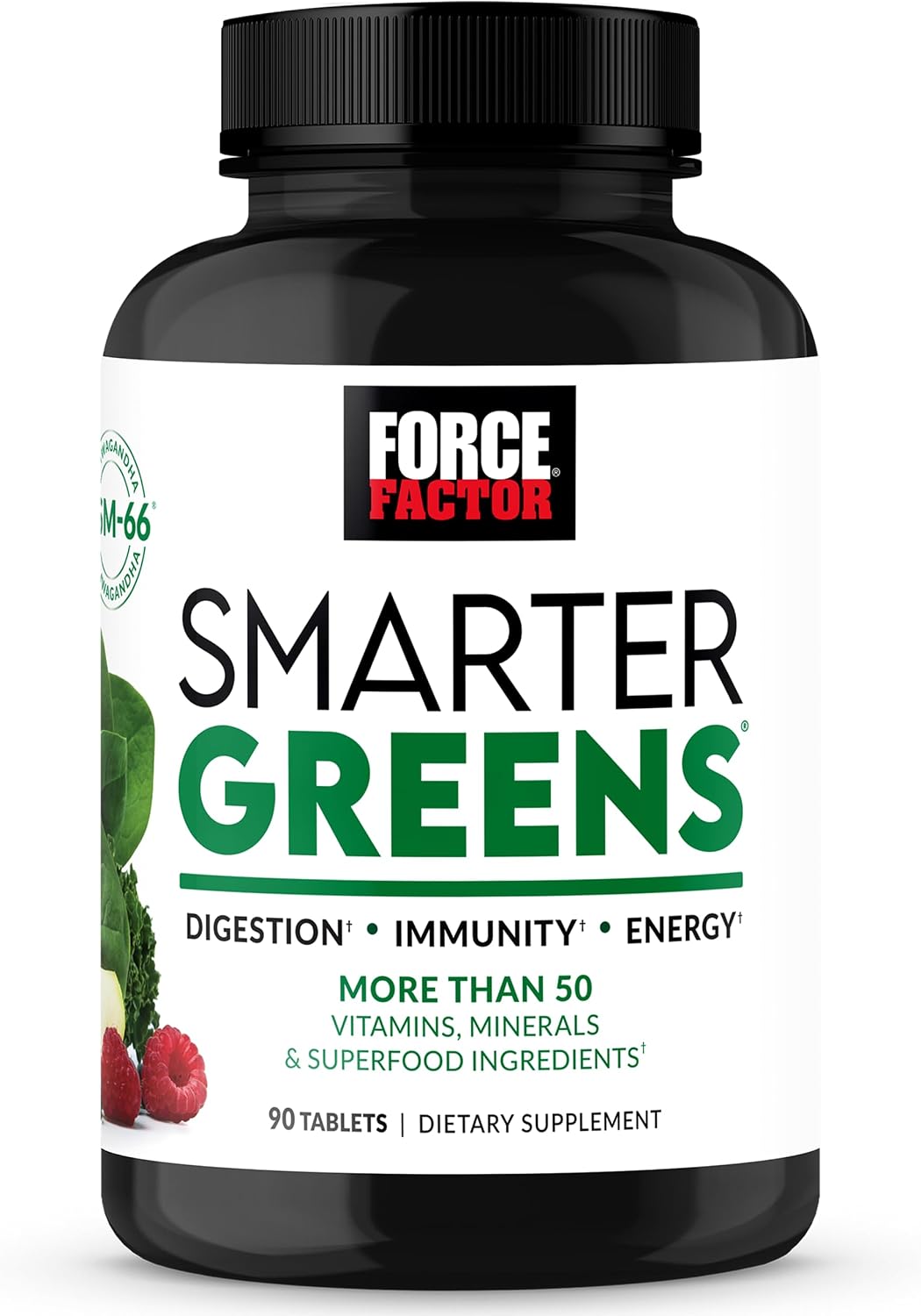 Force Factor Smarter Greens Tablets - 90 Comprimidos