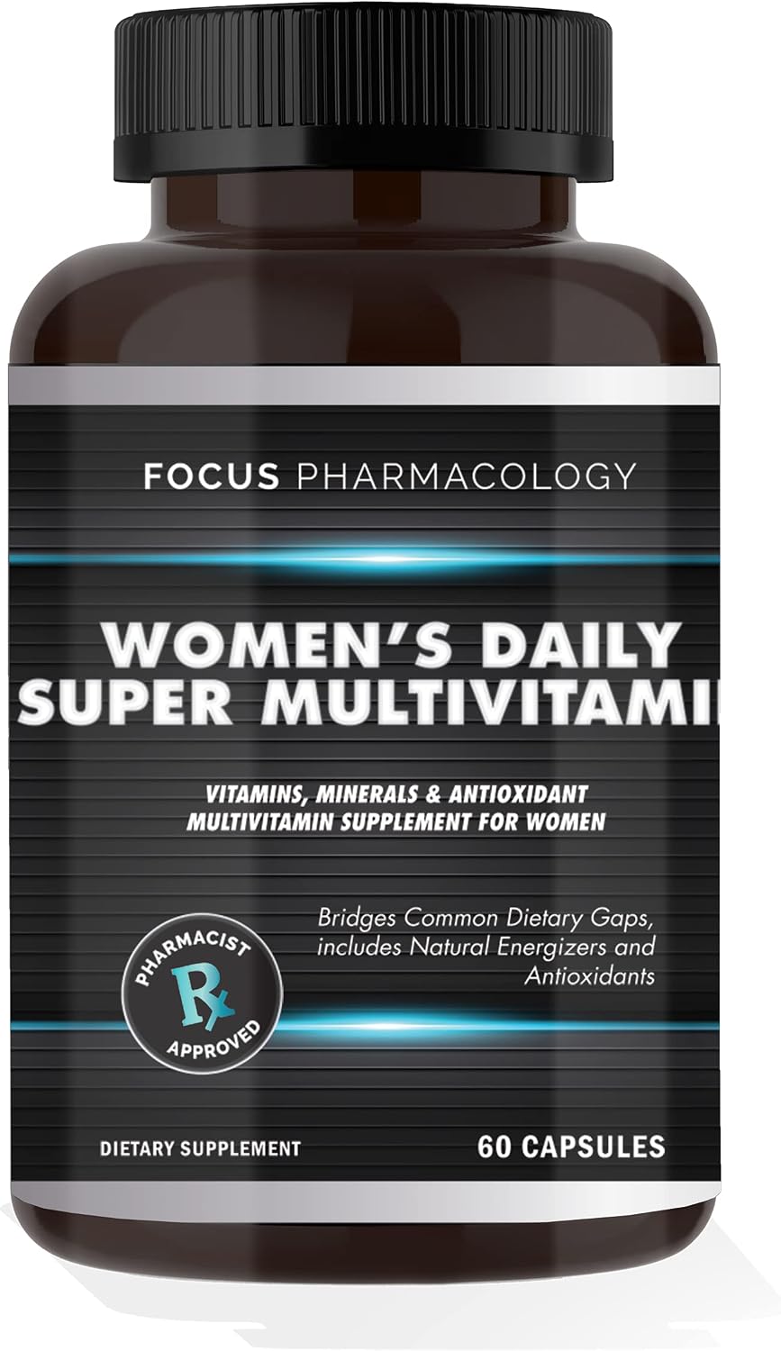 3 Month Supply Women's Daily Super MultiVitamin for Women - 180 Ct Blend of Vitamins
