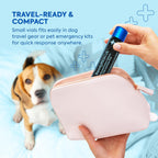 READYRESCUE Microesferas de Carbón Activado para Perros y Gatos - Kit esencial de primeros auxilios para mascotas - Aglutinante de veneno de acción rápida - Seguro y listo para llevar - 30g Pack de 12