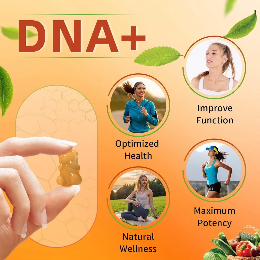 HEALOADING NAD+ Gummies con Resveratrol - 750mg de NAD+ por Dosis - 60 Gominolas
