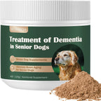 WOMRICH Senior Dog Supplements - Polvo de Hongos para Perros Mayores (120g)