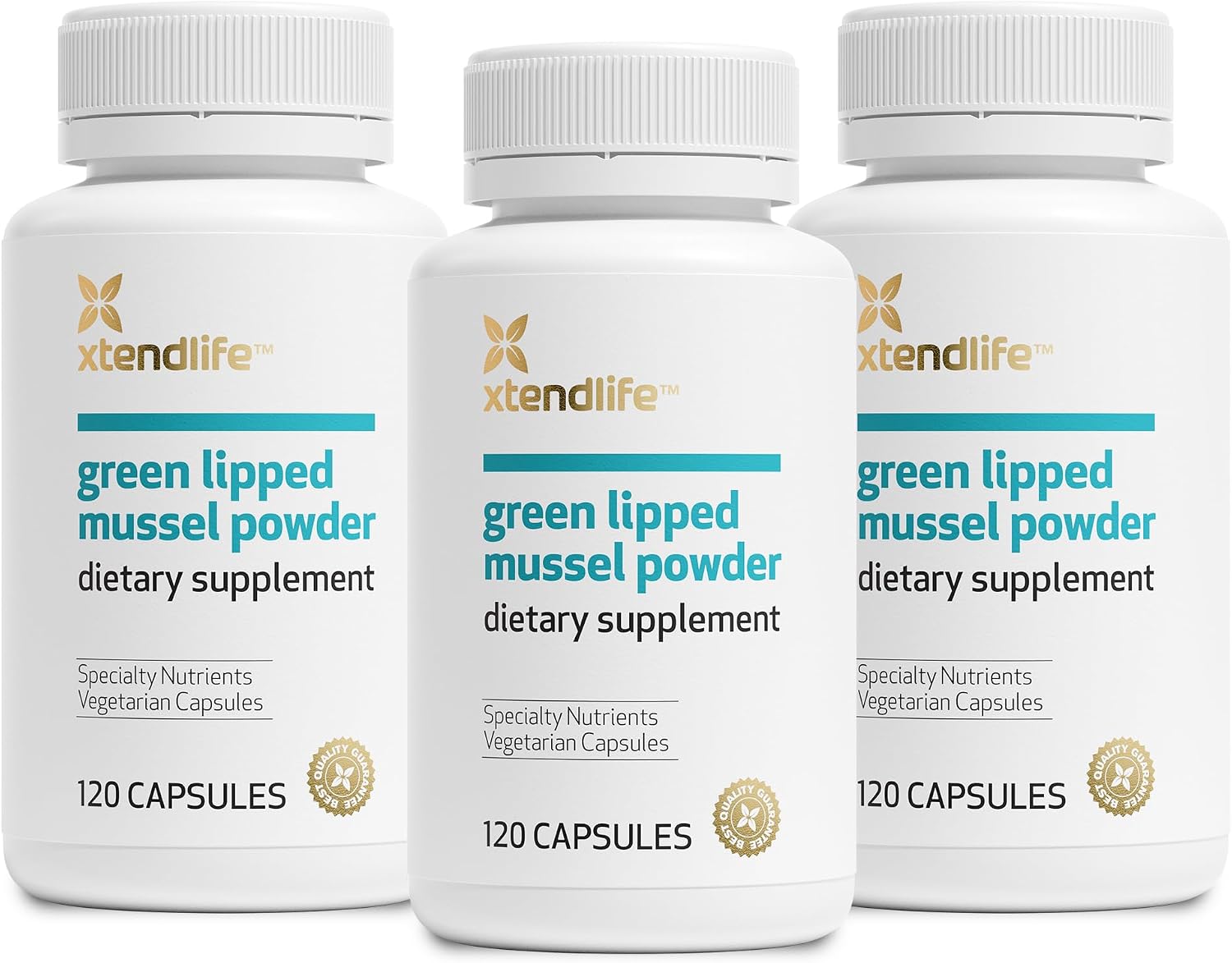 Xtend-Life Mejillón de Labio Verde 2400 mg por ración | 120 Cápsulas | Para la salud articular