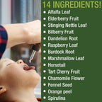 Peak Performance Kids - Multivitamínico Líquido Herbal para Niños - 60 ml