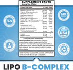 Legere Lipo-BC Complejo B con Lipotrópicos, Vitamina C y D3 - 120 Comprimidos