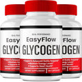 Easy Flow Glycogen Support Cápsulas - Fórmula Oficial - 3 Paquetes
