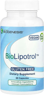 BioLipotrol - Red Yeast Rice con CoQ10 y Niacin - 60 Capsules