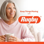Rugby Ultra Strength Simeticona 180 mg - Alivio de Gases para Adultos - 60 Cápsulas Blandas