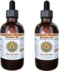Tintura de Huang Bo, Huang Bai, Corteza de Álamo Amur (Phellodendron Chinense) Extracto Líquido - Suplemento Herbal 2x2 oz (60 ml)