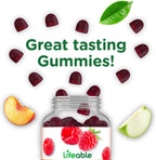 Lifeable Prenatal Multivitamin Gummies - Gominolas Prenatales con Hierro, Colina y Ácido Fólico - 90 Unidades