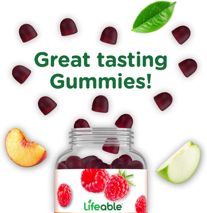 Lifeable Prenatal Multivitamin Gummies - – Vitamina C: Ayuda a la absorción de hierro y protege las células del – Image 7