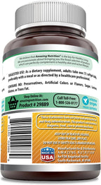 Vitamina D3 5000 IU en Aceite de Coco – 360 Cápsulas Blandas – Amazing Nutrition