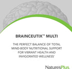 NaturesPlus BrainCeutix Multivitamínico - 90 Cápsulas