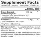 NusaPure Cápsulas de Alga Parda, 200 mg, 200 Cápsulas Veganas (No OGM, Vegano)