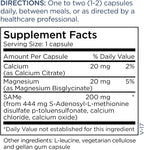 Metabolic Maintenance SAMe 200 mg - 60 Cápsulas Entéricas