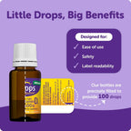 Ddrops Kids Booster 600 UI 100 Drops - Liquid Vitamin D3 for Kids