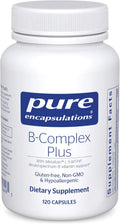 Pure Encapsulations B-Complex Plus - Complejo de vitaminas B con metilfolato y B12 - 120 cápsulas