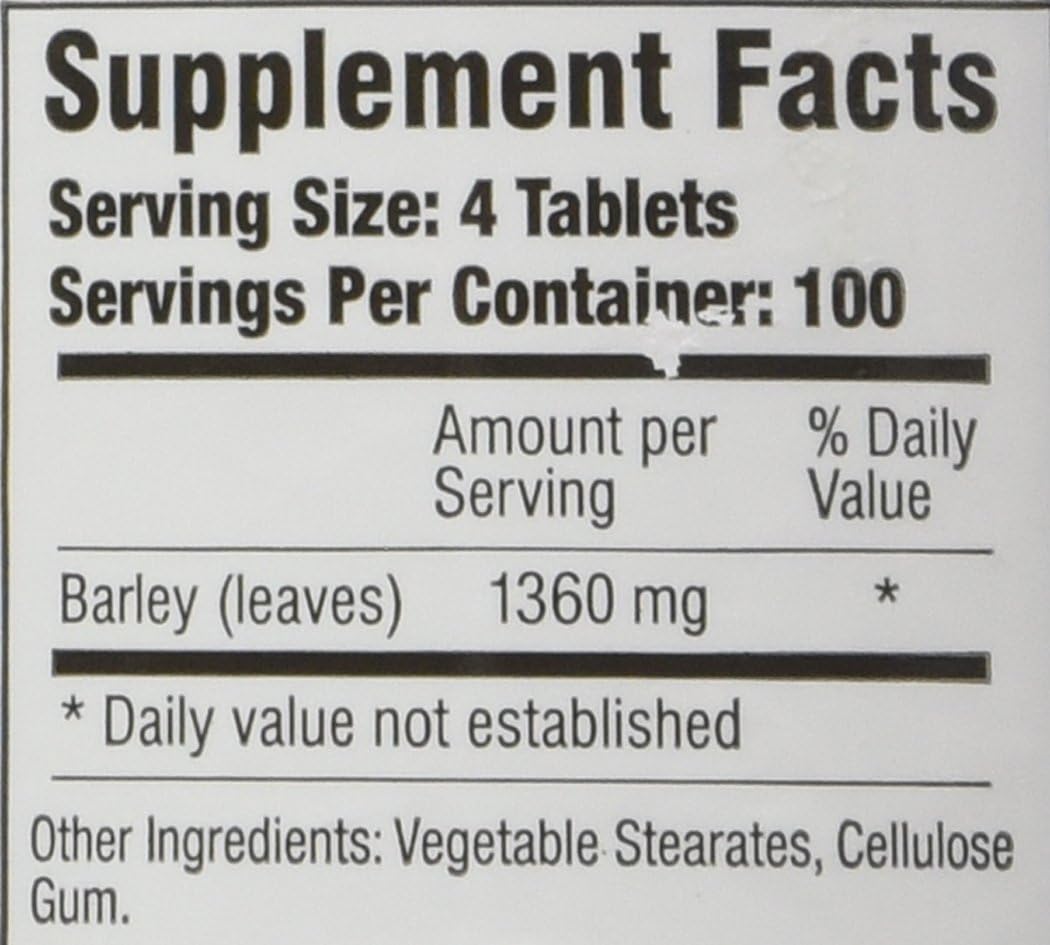 Green Supreme Barley Power 400 Comprimidos