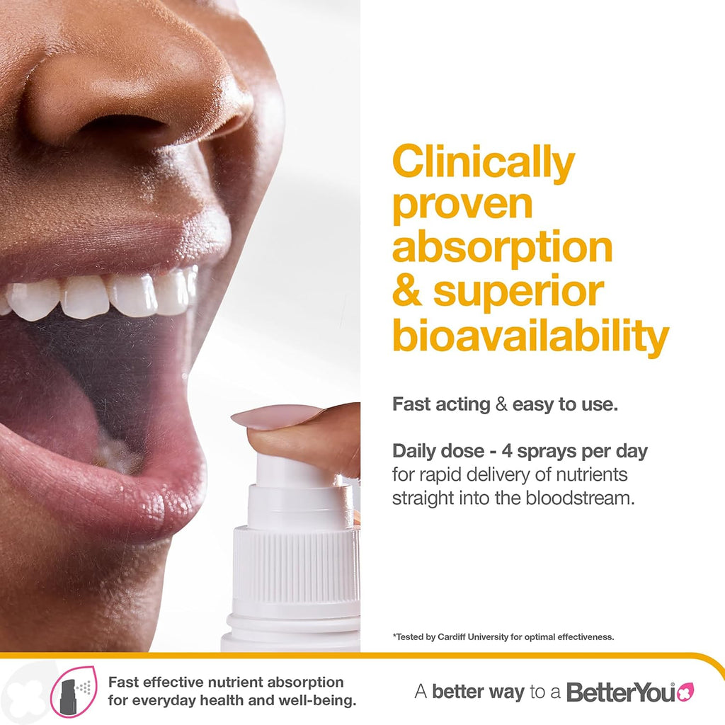 BetterYou Boost Spray Oral de Vitamina B12
