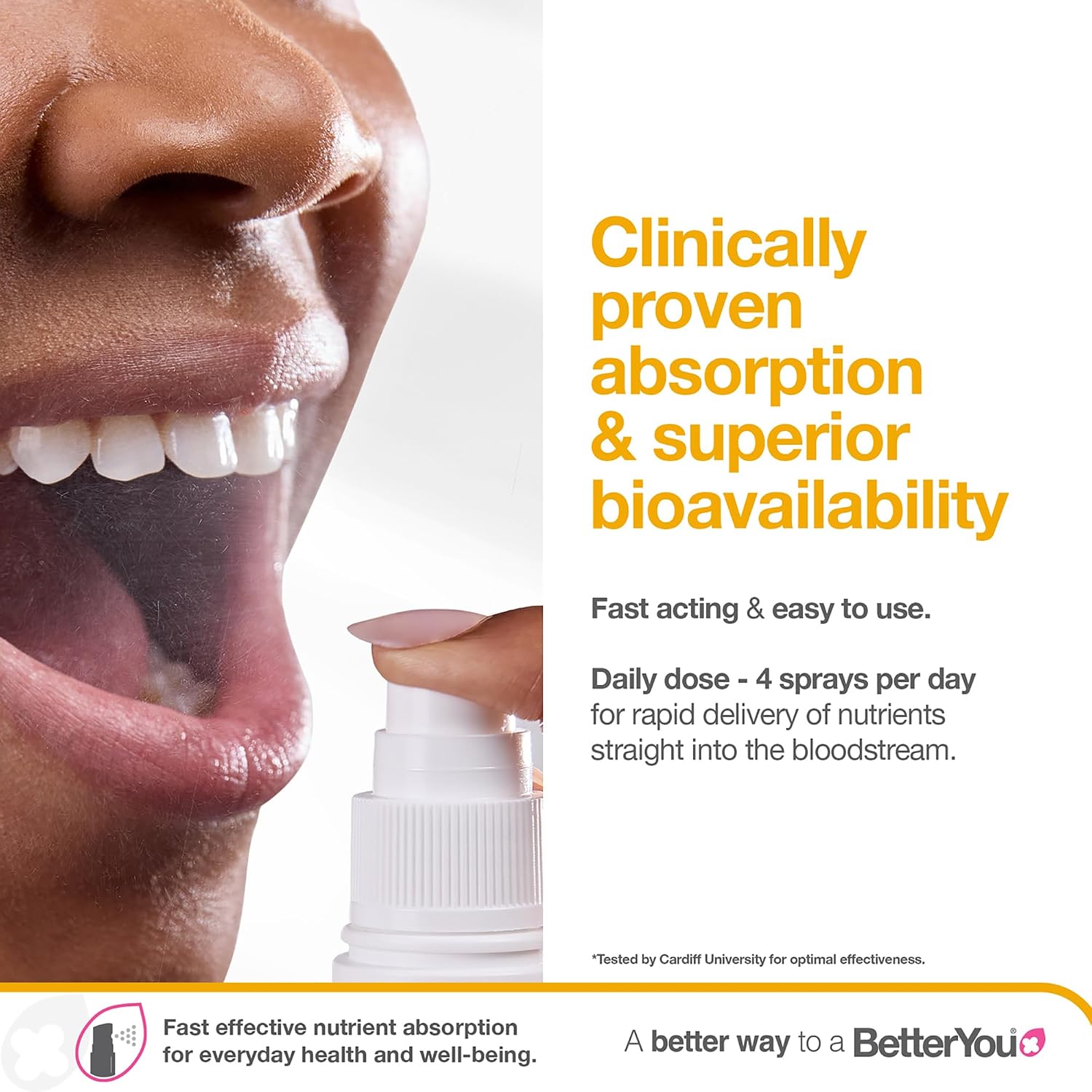 BetterYou Boost Spray Oral de Vitamina B12