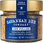 Suplemento de Polen de Abeja de Savannah Bee - Apoyo al Sistema Inmunitario - Rico en Vitaminas y Minerales - 100% Natural y Crudo