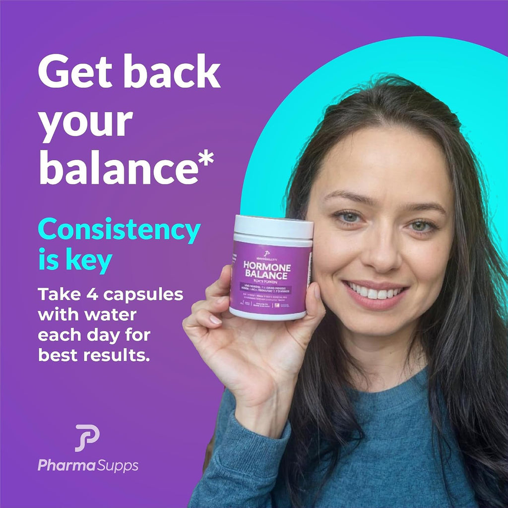 PharmaSupps Inositol+ Equilibrio Hormonal - 240 Cápsulas