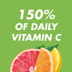HALLS Defense Vitamin C Drops, Sin Azúcar, Sabor Cítricos, 25 Pastillas