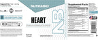 NutraBio Heart - Suplemento Cardiovascular, 90 Cápsulas