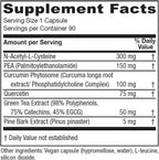 Vitanica NAC-Pea Extra, Vegano, 90 Cápsulas