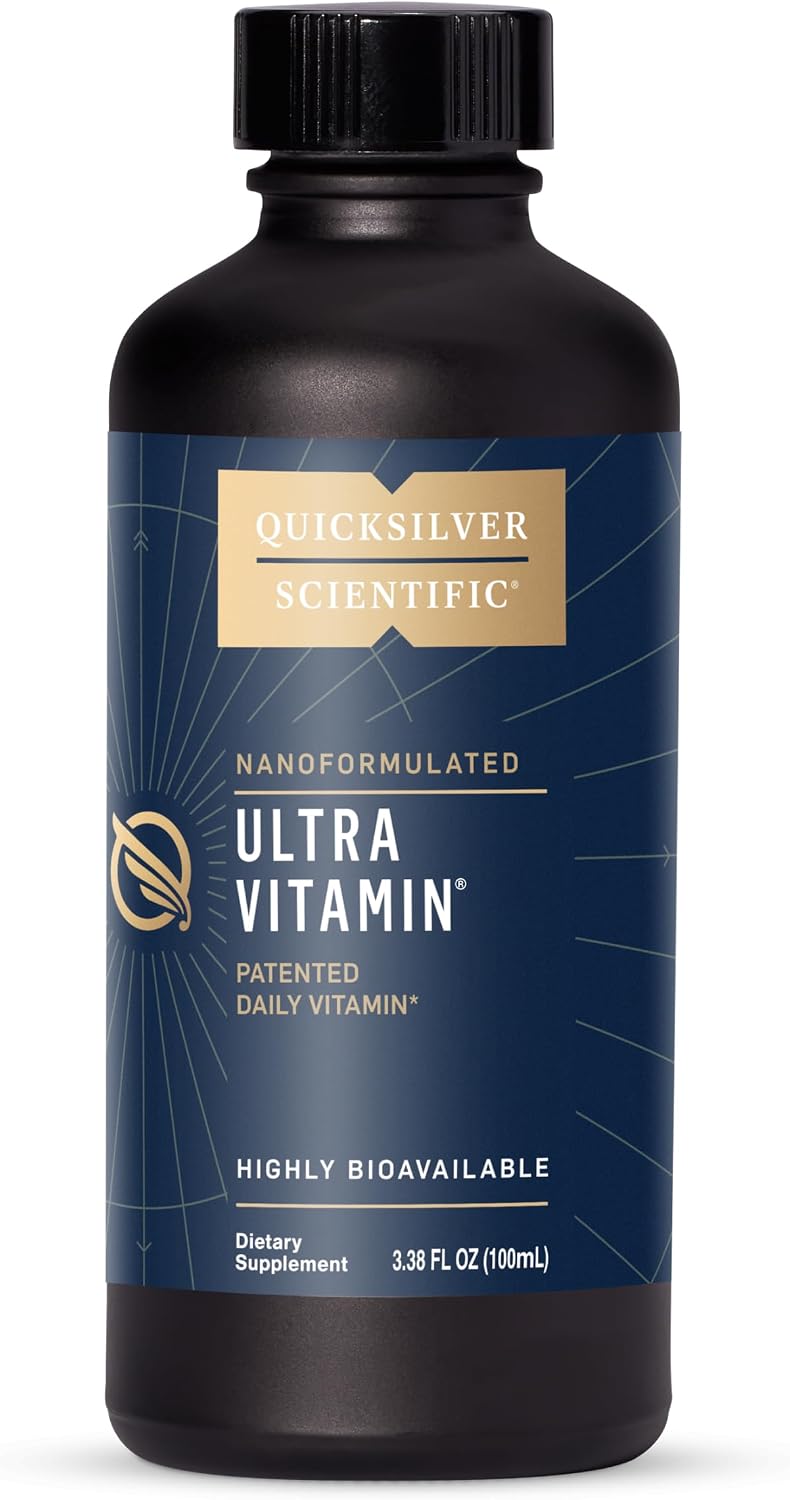 Quicksilver Scientific Liposomal Ultra Vitamin - Líquido Multivitamínico y Antioxidante (100 ml)
