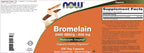 NOW Foods Bromelina 500 mg, 200 Cápsulas Veganas (Pack de 2)