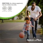 NaturesPlus Ultra Hair Plus - 60 Comprimidos, Paquete de 2 - Fórmula de Liberación Sostenida para Hombres y Mujeres - Sin Gluten