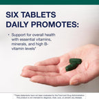Metagenics Multigenics Multivitamínico con Hierro - Fórmula Diaria de Minerales para Huesos, Metabolismo y Antioxidantes - 180 Comprimidos
