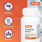 Rugby CertaVite Senior - Complemento Multivitamínico y Multimineral para Adultos de 50 Años o Más - 90 Comprimidos