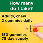 Nature Made Vitamina D3 5000 UI Gominolas Extra Strength, 150 Gominolas