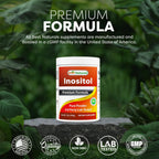 Best Naturals Inositol puro en polvo (vitamina B8), 454 g